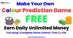 how to make a colour prediction game complete step by step process