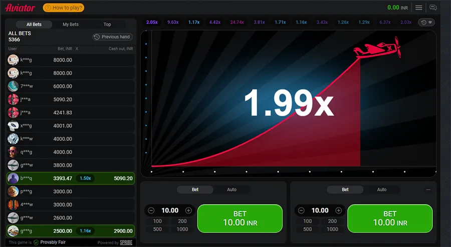 daman bet aviator game